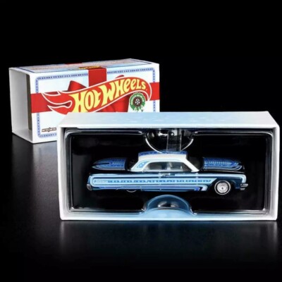 Hot Wheels 1/64 🇫🇷 RLC Chevrolet Impala ‘64 Bleu Lowrider Holiday 2021