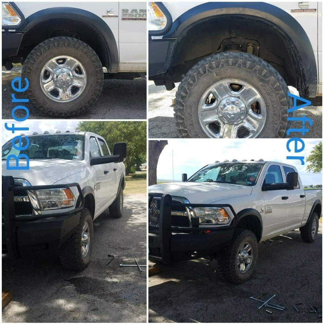 2" Front Leveling Lift Kit+Shock Extenders For 2013-2022 Dodge Ram 2500 3500