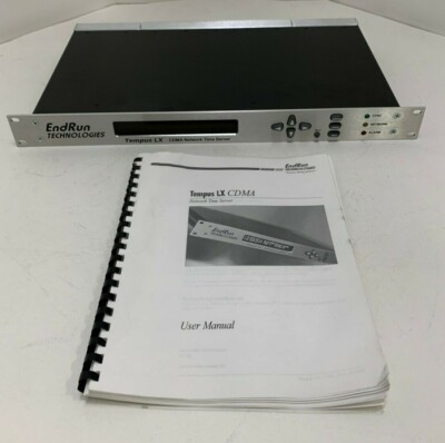 Endrun Technologies Tempus LX CDMA Network NTP Time Server Atomic Clock Receiver