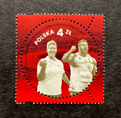 POLAND Stamps 2021 European Athletics Team Championship Silesia #5154 (1651)