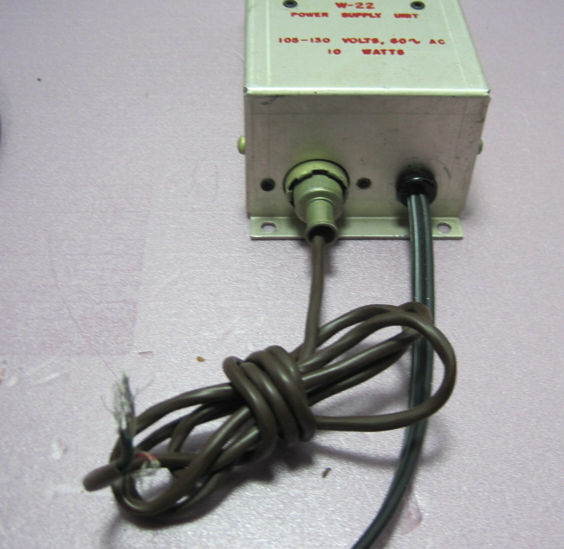 Weathers Model W-22 Power Supply Unit