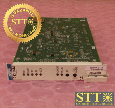 1181041L2 ADTRAN TA3000 CELL SWITCH MODULE DS3 CSM M3C3LKTAAA
