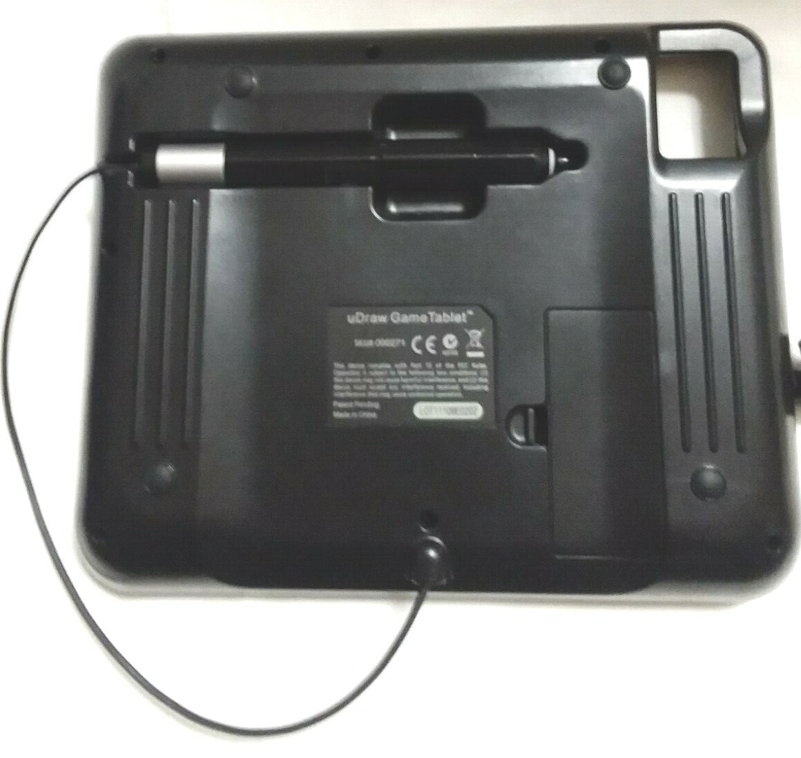UDraw Nintendo Wii Black Game Drawing Tablet - Black  **TABLET ONLY** THQ
