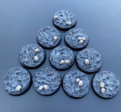 Custom Bases - Painted and Unpainted - Warhammer 40,000 + AoS & 40k + Leviathan