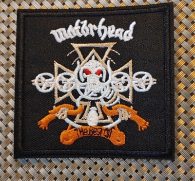 Motorhead (band) Best of Embroidered Patch Iron-On Sew-On US ship Lemmy Metal