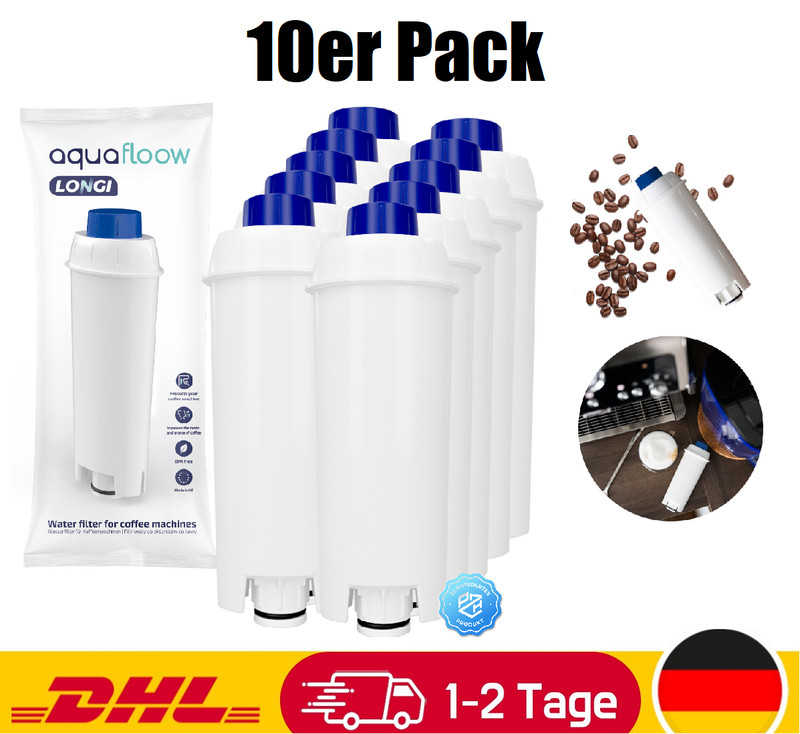 10x Wasserfilter FÃ¼R Delonghi Kompatibel Mit Dlsc002 Ecam, Esam, Etam Serie