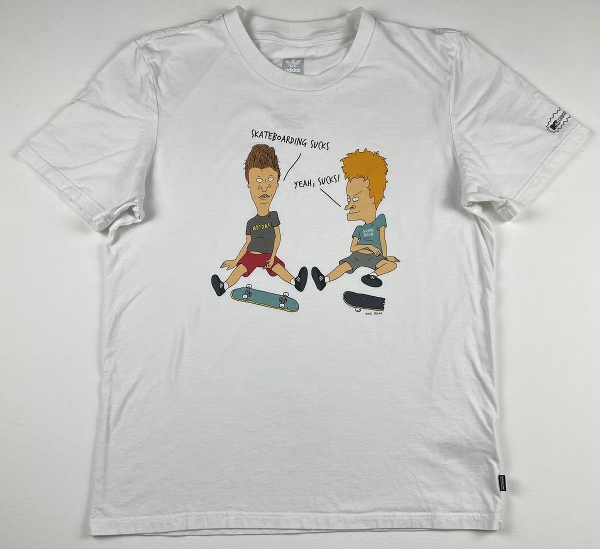 Adidas x beavis and butthead tee hotsell