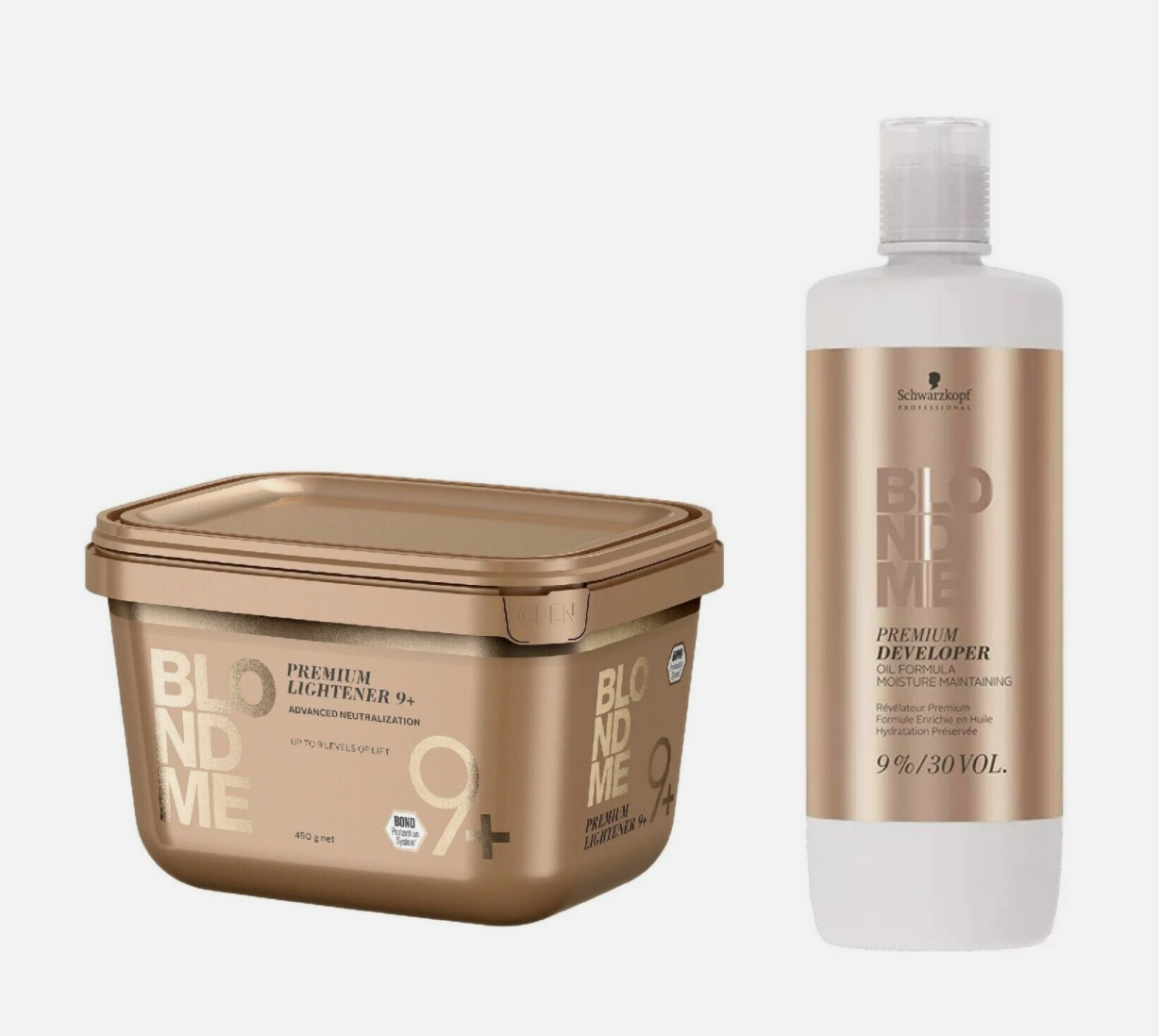 シュワルツコフ パウダーブリーチ Schwarzkopf BLONDME 9+ BlondMe Bond Enforcing Premium Lightener 9+ - Schwarzkopf