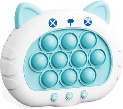 Pop It Fast Push Game,Pop Bubble Game Handheld Fast Push Game Machine, Novelty P