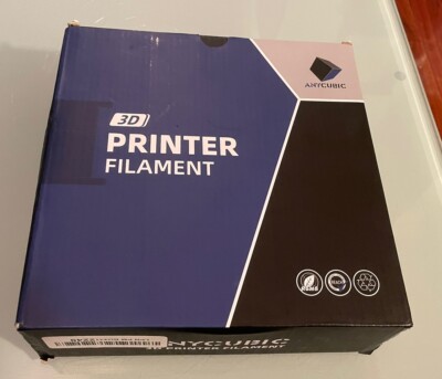 ANYCUBIC PLA 3D PRINTER WHITE Diam 1,75mm 1kg Glow In The Dark