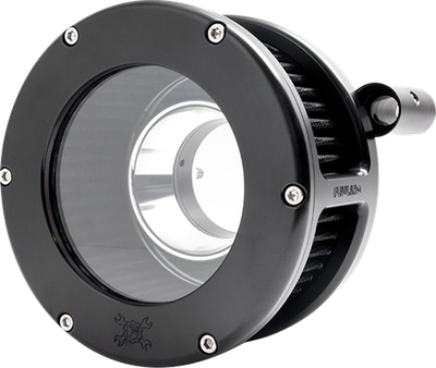 FEULING PARTS BA Air Cleaner Kit - Black/Clear with Black Filter - '08-'16