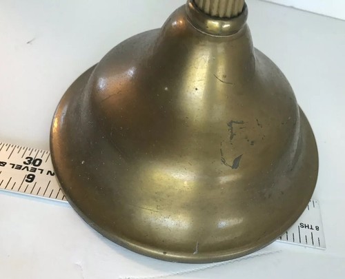 HUBBELL Antique Brass Metal Wallmount Tilt Lamp Electric Socket Fitter Parts