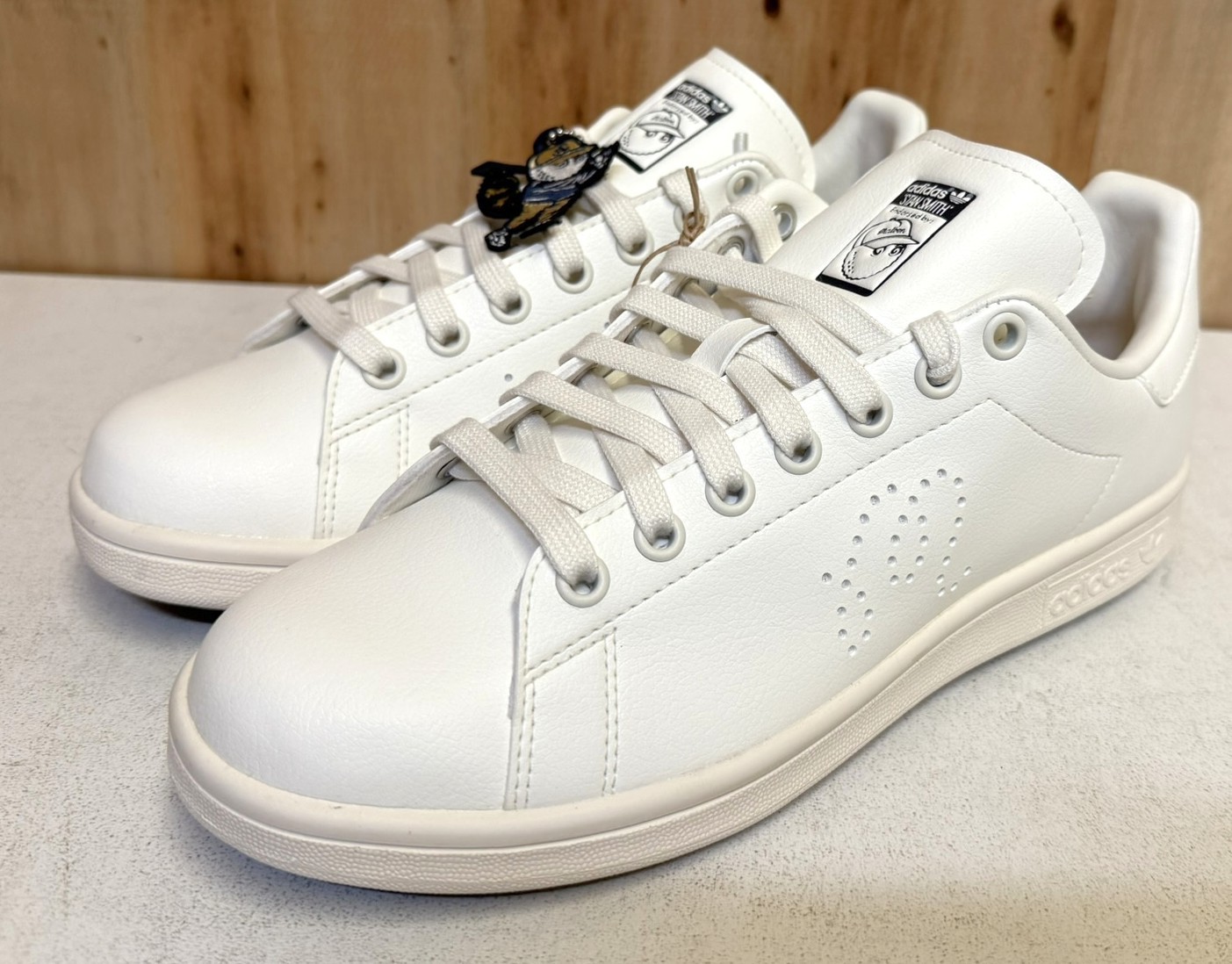【新品未使用】adidas x malbon スタンスミス Adidas x Malbon Stan Smith Spikeless Golf Shoes / Off White