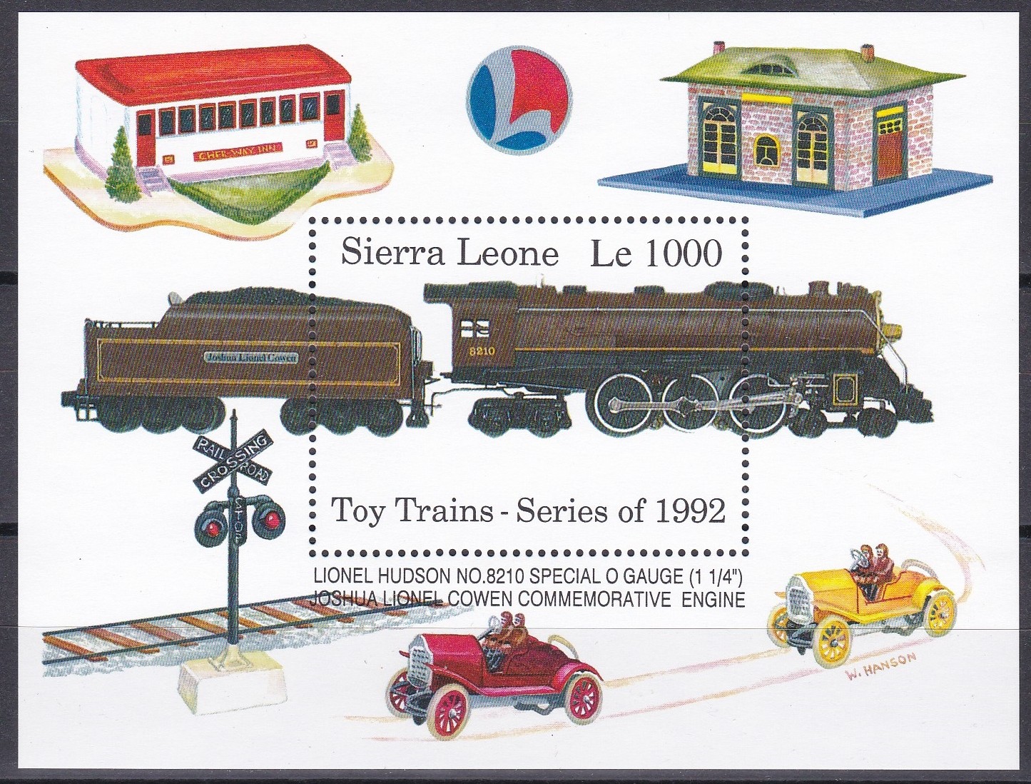 SIERRA LEONE 1992 MNH SOUVINER SHEET AND SHEET OF 9 / MODEL SIERRA LEONE 1992 MNH SOUVINER SHEET AND SHEET OF 9 / MODEL