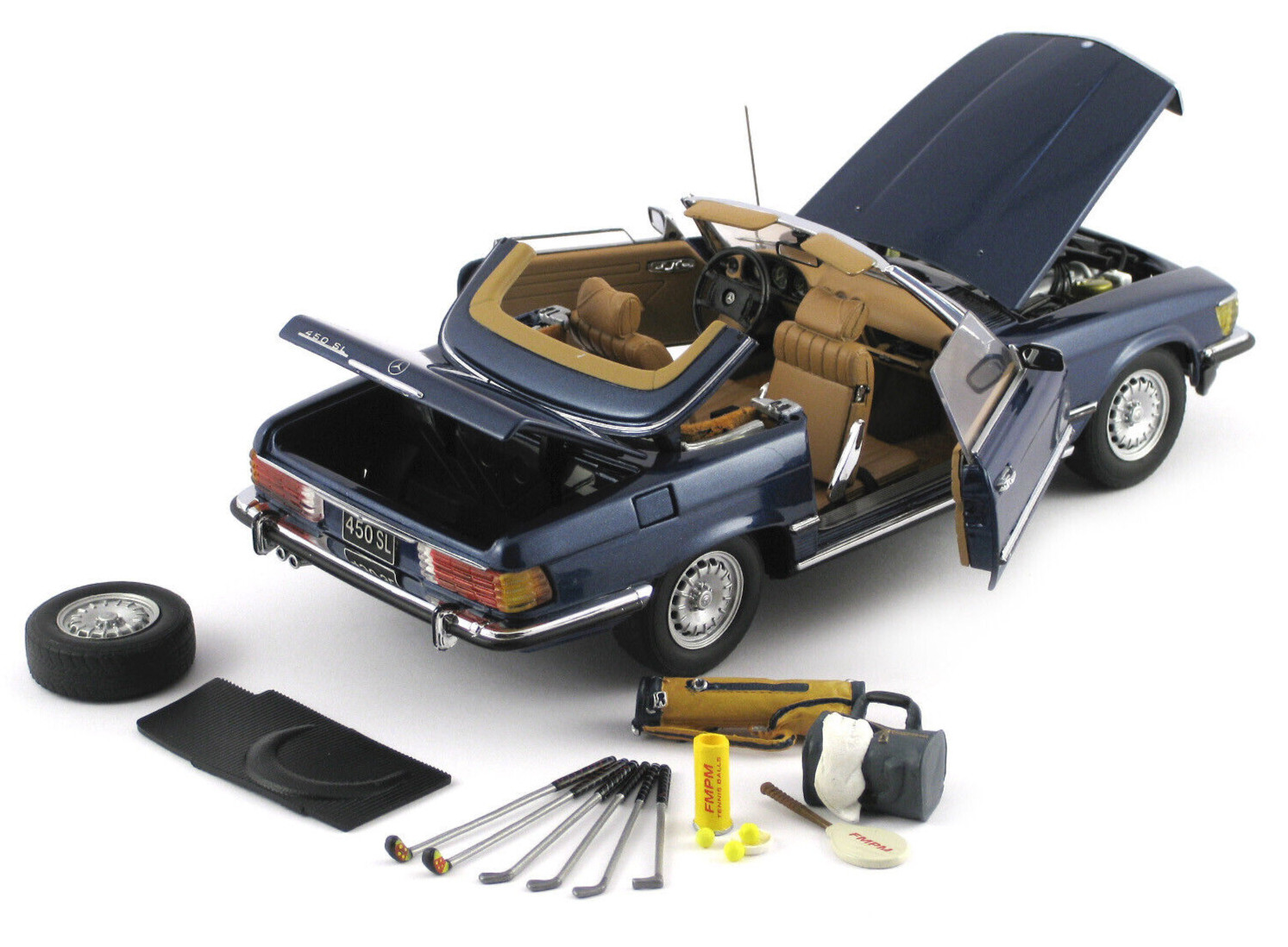 FRANKLIN MINT 1973 MERCEDES-BENZ 450SL ROADSTER LIMITED FRANKLIN MINT 1973 MERCEDES-BENZ 450SL ROADSTER LIMITED