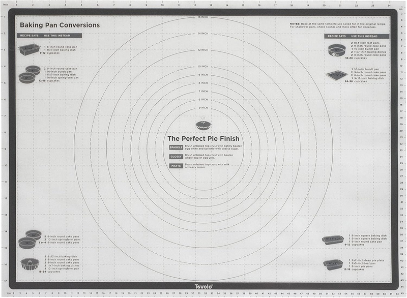 Truebake Silicone Pastry Mat 63.5 X 45.5Cm - Charcoal