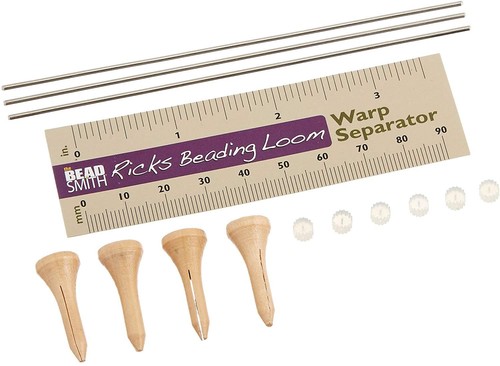 Ricks Beading Loom The Two Warp Loom / Accessory Pack / Illustrated Instruction