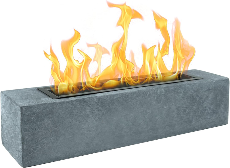 Large Table Top Fire Pit Fireplace Backyard Outdoor Patio DI