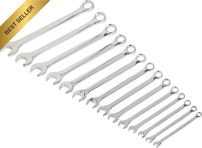 6 Point Combination Metric Wrench 14-Pieces Set, 81925