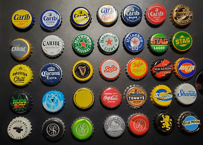 Trinidad & Tobago Bottle cap lot of 35