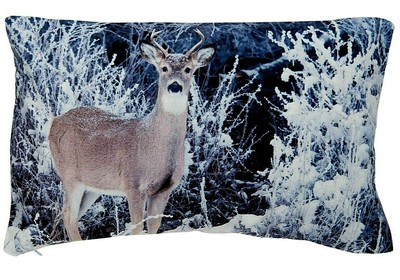 Kissenhülle Clayre /& Eef Blumen Vögel blau weiß Kissenbezug 45 x 45