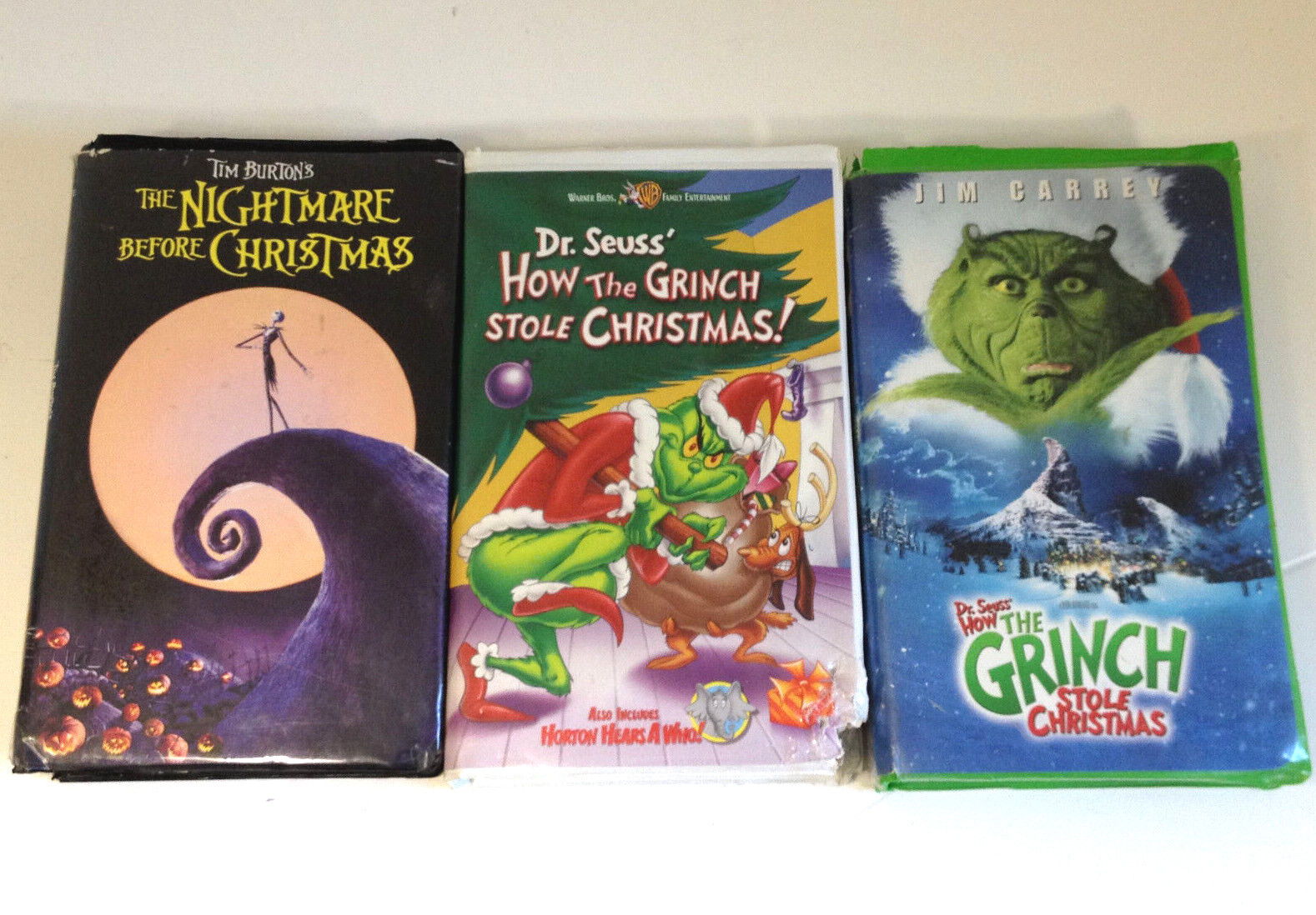 (未使用･未開封品)How the Grinch Stole Christmas [VHS] How the Grinch Stole Christmas (VHS, 2001, Clamshell) Jim