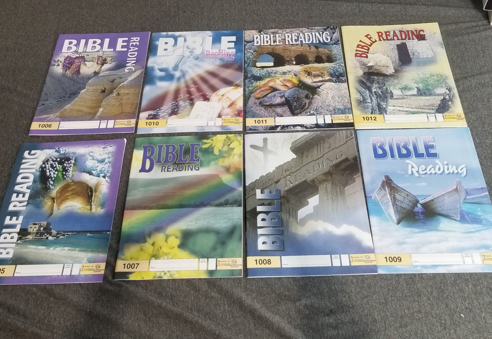 School of Tomorrow English Workbook Lot Of 8 See Description For # Info
