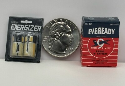 RETRO BATTERIES ZURU MINI BRANDS Eveready  & Energizer Batteries