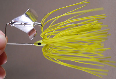 Bass Fishing Lure DR Custom 1/8 oz. Mini Buzz Bait, Spinnerbait