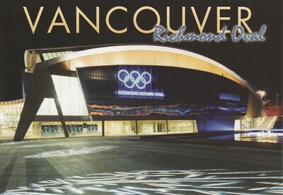 Uncommon 5x7 Richmond Oval Postcard - Home of the 2010 Winter Olympic Games