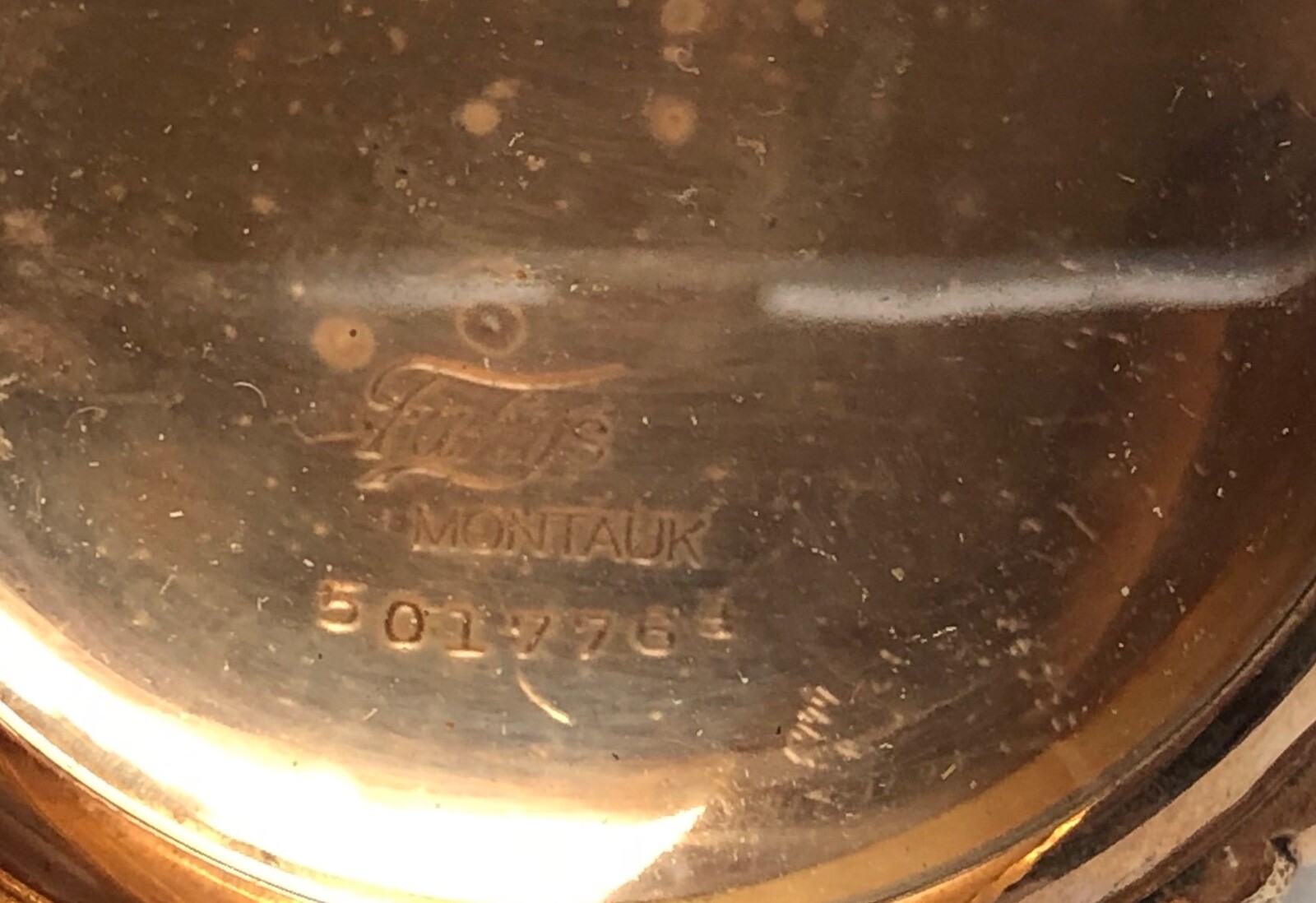 FAHYS MONTAWK GOLD FILLED 73.3 GRAM POCKET WATCH CASE -SEE OTHER WATCHES