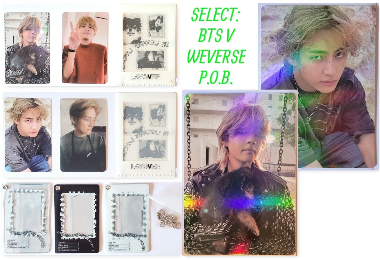 BTS BTS V LAYOVER トレカ weverse shop 特典 5枚セット V LAYOVER