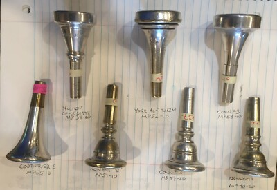Vintage & Antique Trombone,Euphonium, Mouthpieces  Conn, Olds, Bach,etc 