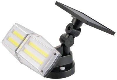 LED Strahler mit Solar Panel Außen mit Hochfrequenz Bewegungsmelder IP44