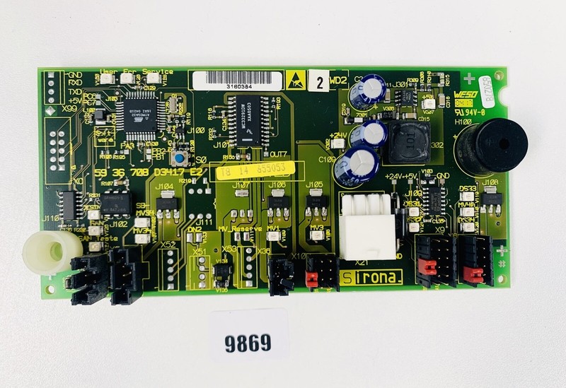 Sirona Platine 59 36 708 D3417 E2 Deo 2 Platine Siemens