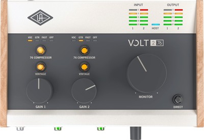 UA Volt 276 USB Audio Interface for recording, podcasting, and streaming with...