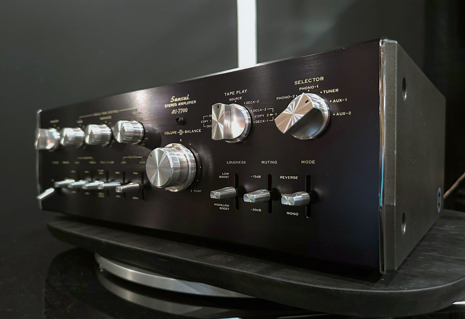サンスイ　AU-7700 アンプ　ステレオアンプ Sansui AU-7700 Stereo Amplifier : Back To Life Again