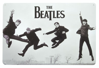 Beatles Wall Sign Plaque JUMP Collectable Metal Album Cover