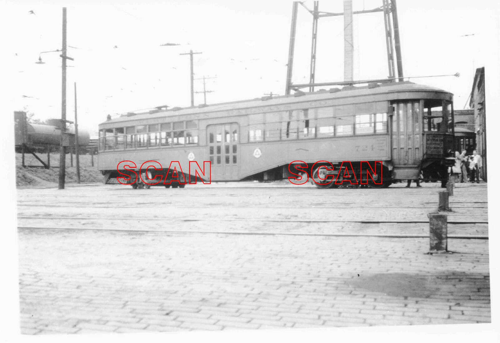 1FF056 RP 1950s/80s WEST PENN RAILWAYS CAR #724 | eBay