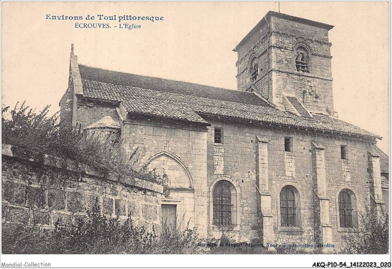 Akqp10-0986-54 - Ecrouves - L'Ã©Glise