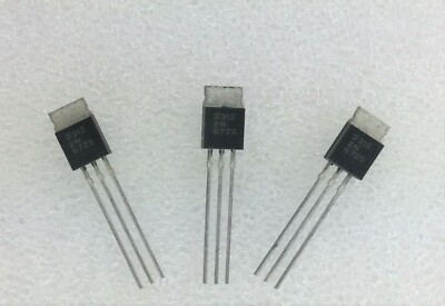 2N6725 NSC Transistor NPN 50V 100nA 3-Pin TO-237 10 PIECES