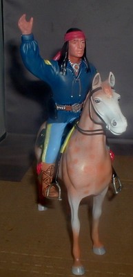 Custom Hartland Chato Apache Cavalry Scout 1886 Pro Painted