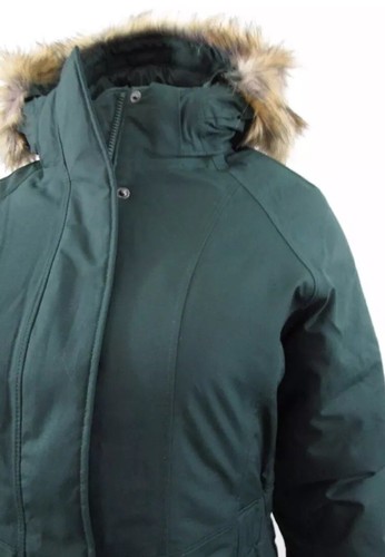 Pre-owned The North Face Womens Arctic Parka Scarab Green Nf0a3ke8hdb Medium