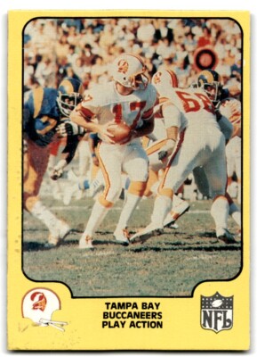 1978 Fleer Team Action Tampa Bay Buccaneers Play Action #53