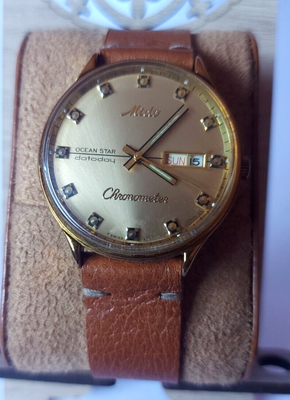 Mido commander ocean star datoday best sale gold