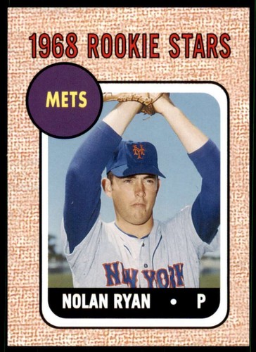 Nolan Ryan Card 2006 Topps POTW 1968 Topps Rookie Stars #177