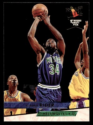 1993 Ultra Isaiah Rider #292 Minnesota Timberwolves