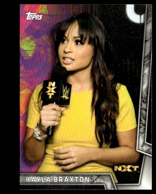 2018 Topps WWE - #39 Kayla Braxton TS1