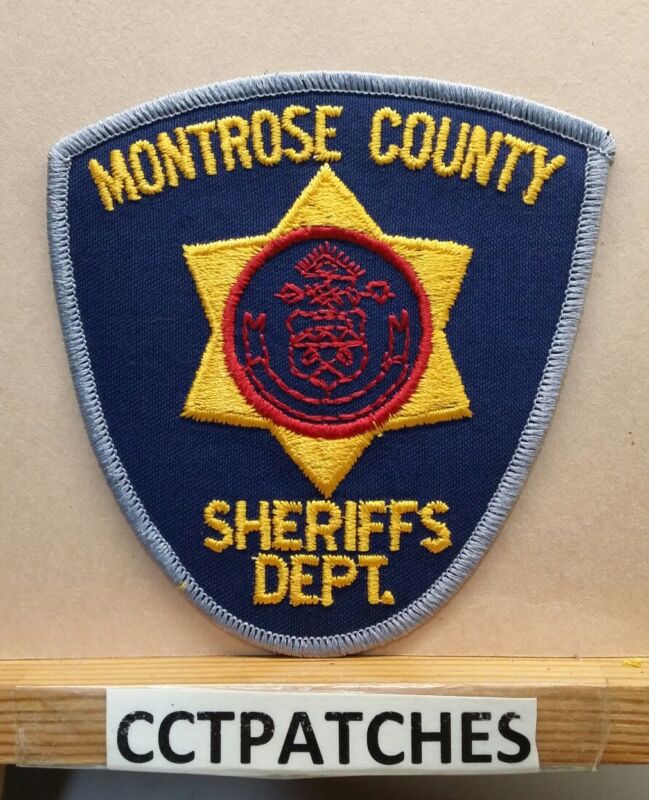 MONTROSE COUNTY, COLORADO SHERIFFS DEPT. POLICE SHOULDER PATCH CO