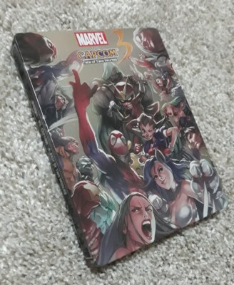 Marvel Vs Capcom 3 Special Edition STEELBOOK (PS3) collector NEAR-MINT